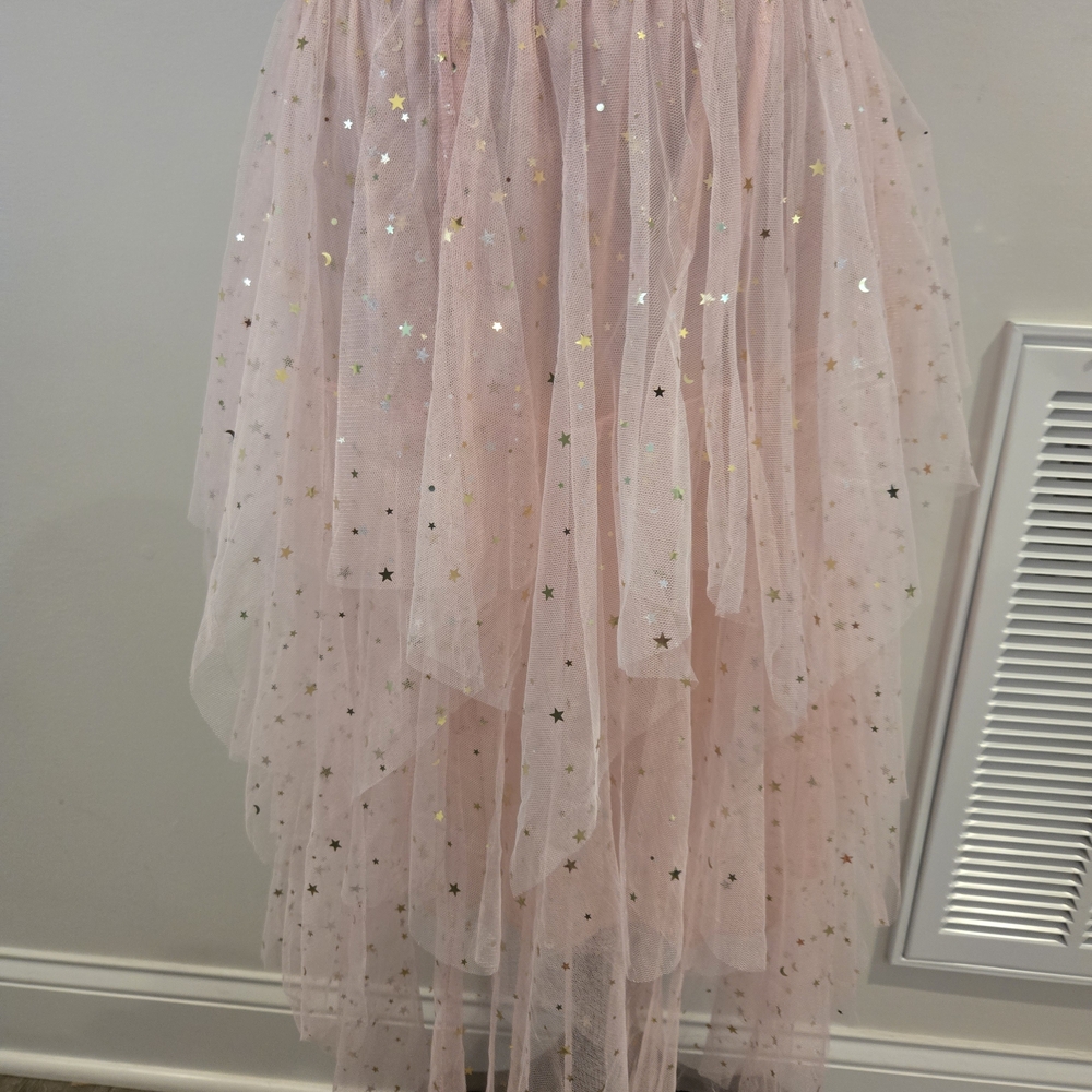 Pink Starry Tulle Skirt